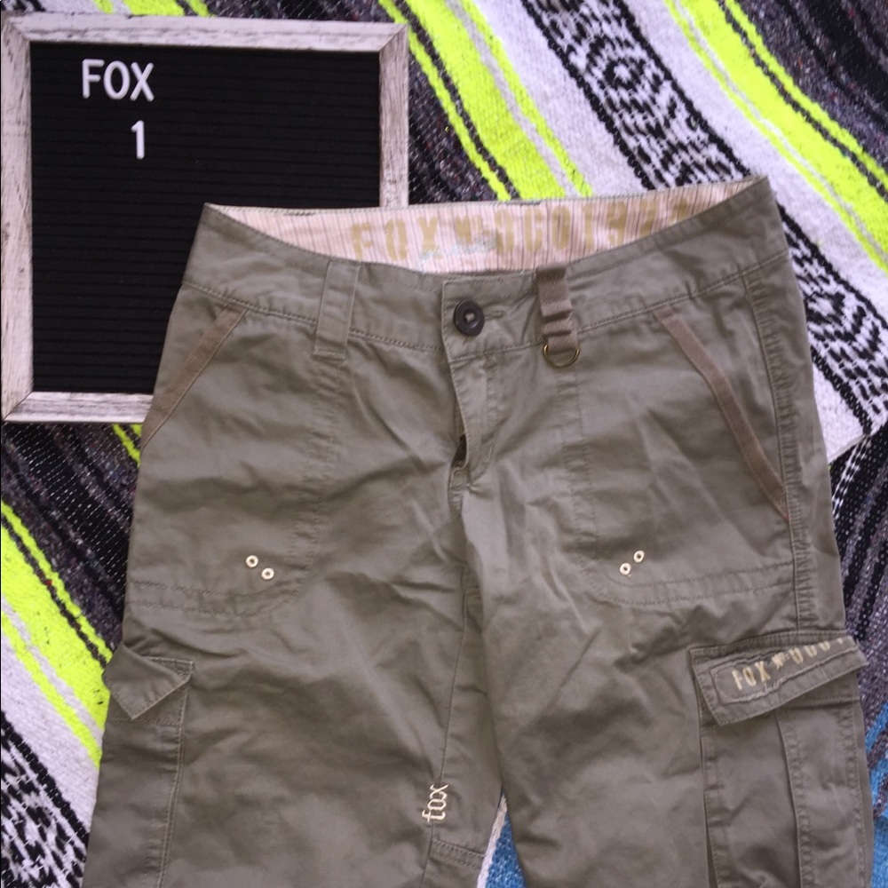 Fox Capri pants